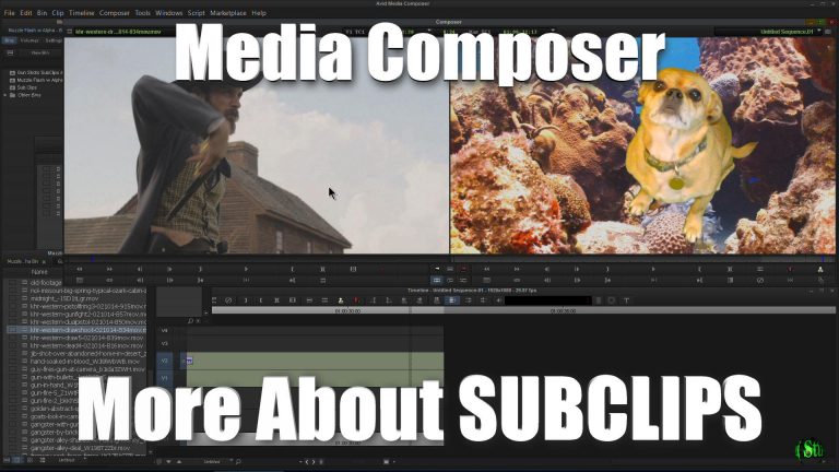 Media Composer – More About Subclips