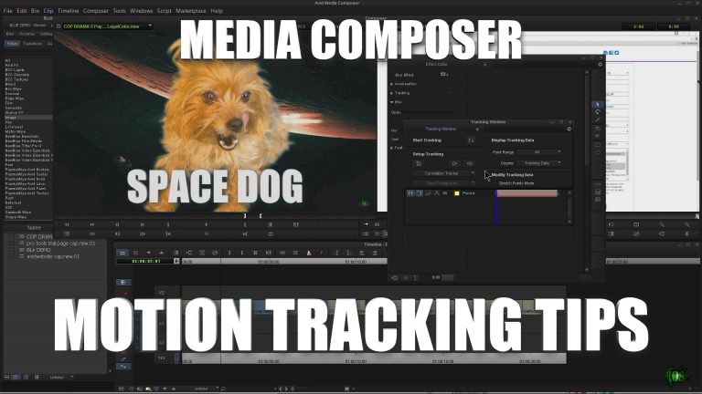 Media Composer – Motion Tracking Tool Tips