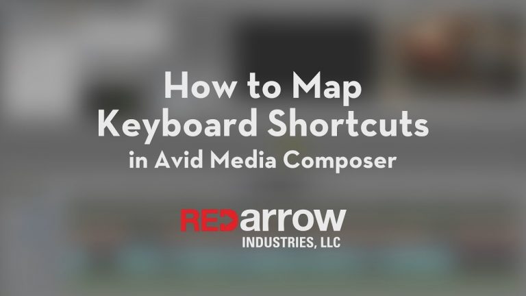 How to Map Keyboard Shortcuts in Avid Media Composer