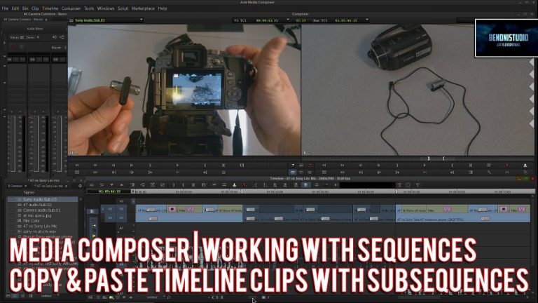 Media Composer | Copy/Paste timeline clips w/Subsequences