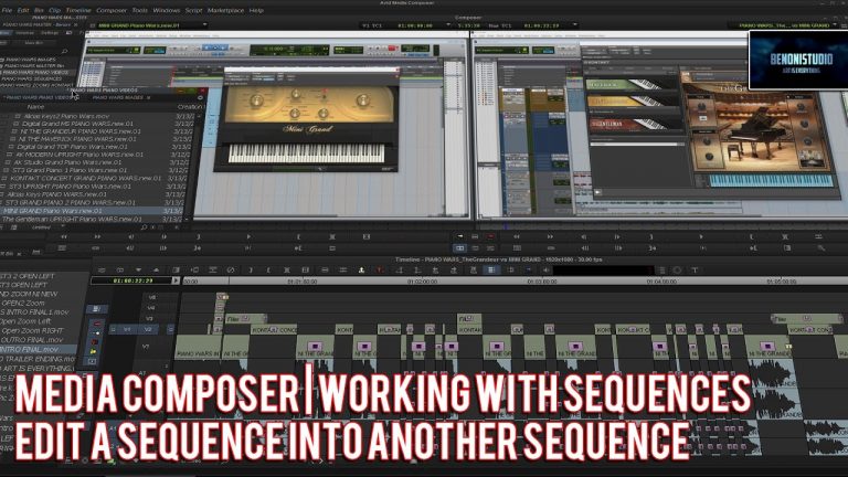 Media Composer | Edit a sequence into another sequence