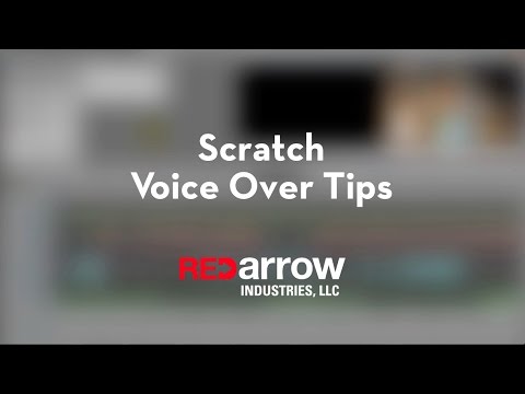Scratch Voice Over Tips