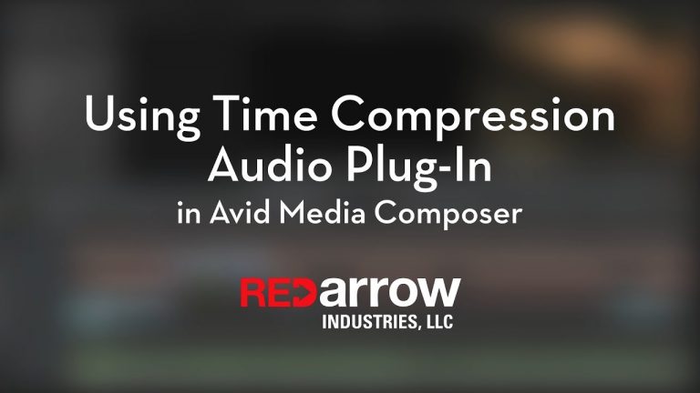 Using Time Compression Audio Plug-in in Avid Media Composer