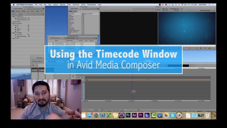 Using the Timecode Window in Avid Media Composer — EVF Tutorial