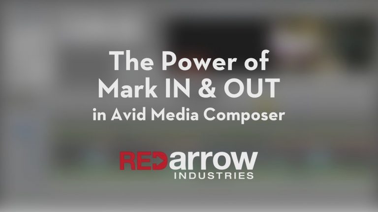 The Power of Mark IN & OUT in Avid Media Composer