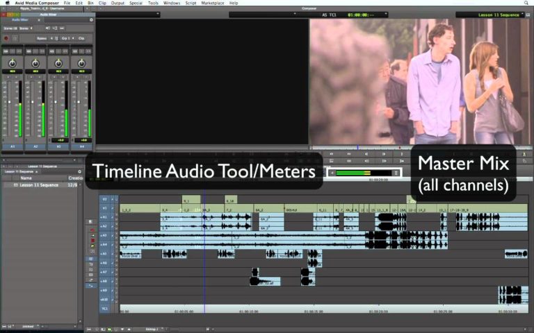 Avid Media Composer 6 – The Audio Mixer