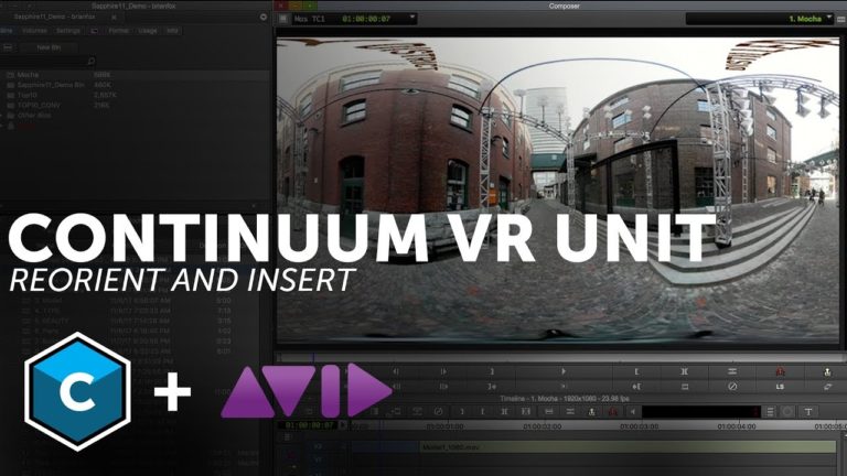 VR Tools for Avid Media Composer – Insert and Reorient