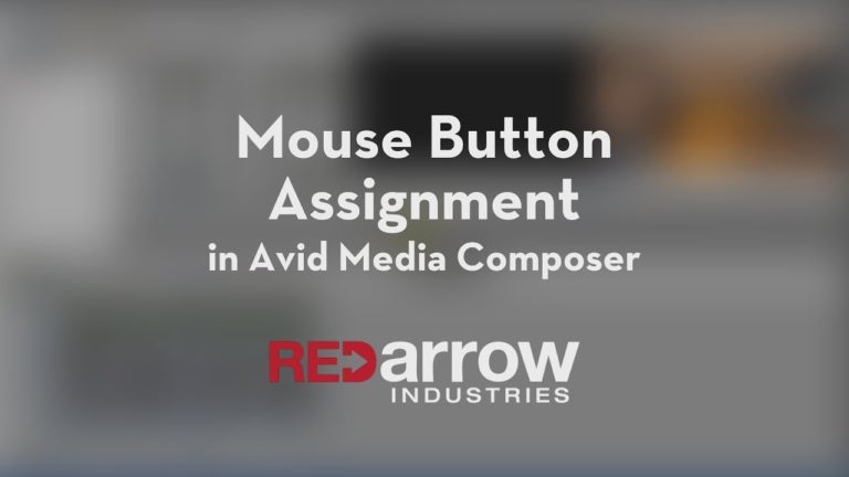 Assigning Shortcuts to Mouse Buttons in Avid Media Composer