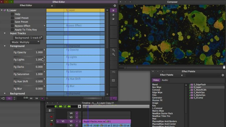 Sapphire Composite Effects for Avid Media Composer – Layer