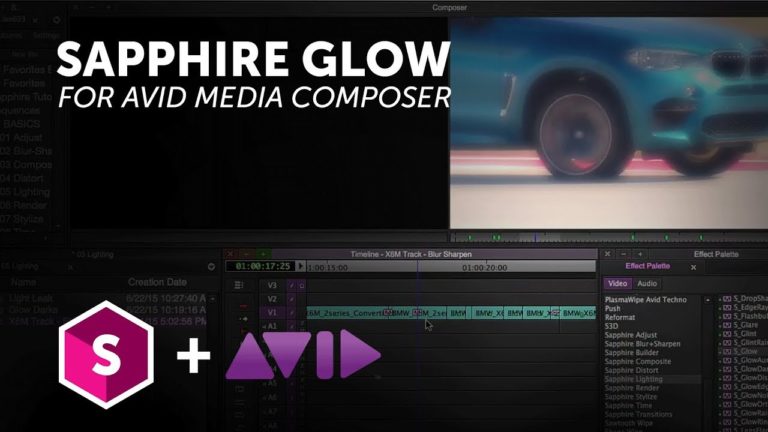 Sapphire Light Effects for Avid Media Composer – Glow