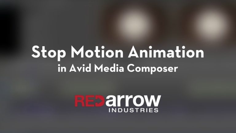 Stop Motion Animation in Avid Media Composer