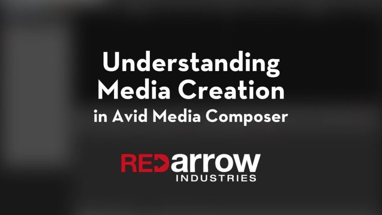 Understanding Media Creation in Avid Media Composer