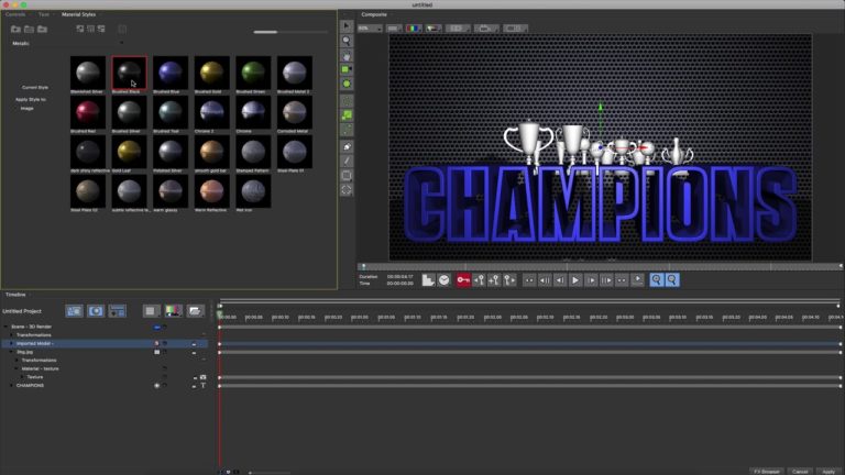 Using Continuum Title Studio in Avid Media Composer