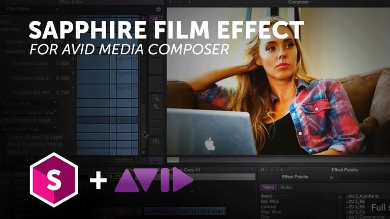 Sapphire Stylize Effects for Avid Media Composer – Film Effect