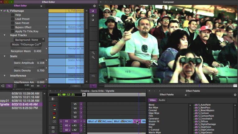 Sapphire Stylize Effects for Avid Media Composer – TV Damage