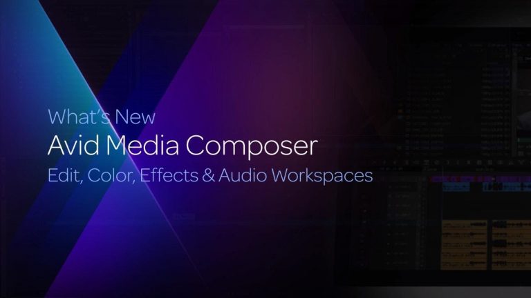 Edit, Color, Effects & Audio Workspaces