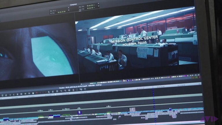 Tom Cross ACE, tour of Avid Media Composer timeline for First Man