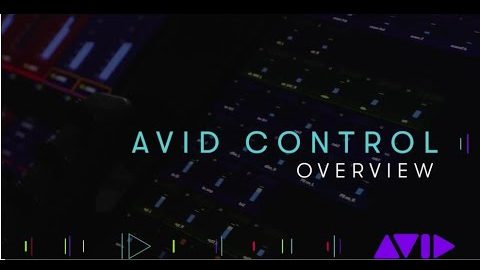 Avid Control App Overview