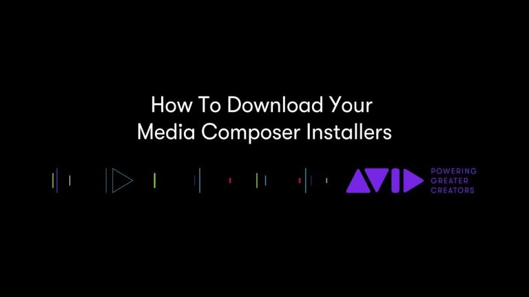 How To Download Avid Media Composer Installers