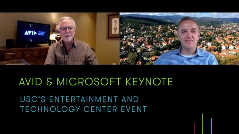 Avid & Microsoft Keynote