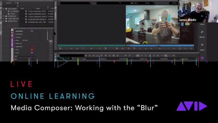 Avid Online Learning — Media Composer: Working with the “Blur”