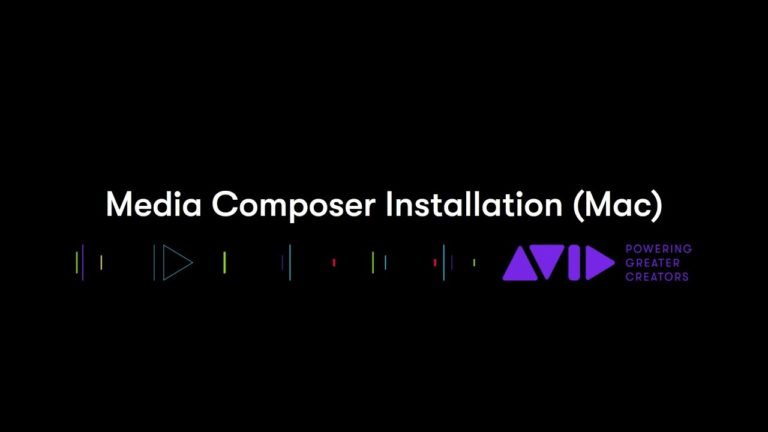 Media Composer Installation (Mac)