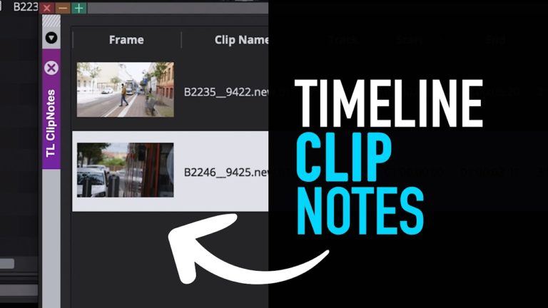 Timeline Clip Notes – Avid Media Composer Tutorial