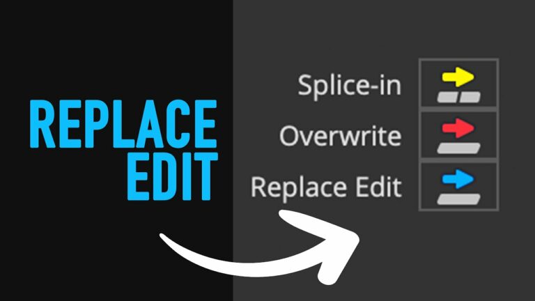 Replace Edit – Avid Media Composer Tutorial