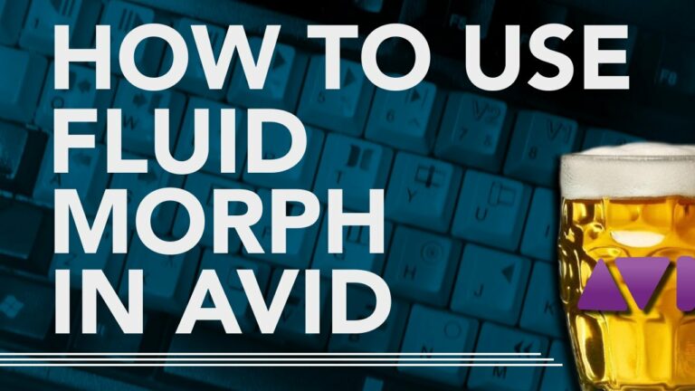 How To Use Fluid Morph in AVID