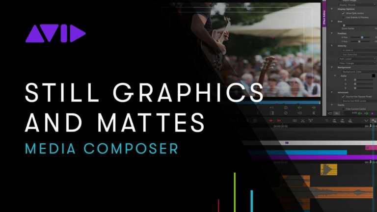 Media Composer: Working with Still Graphics and Mattes