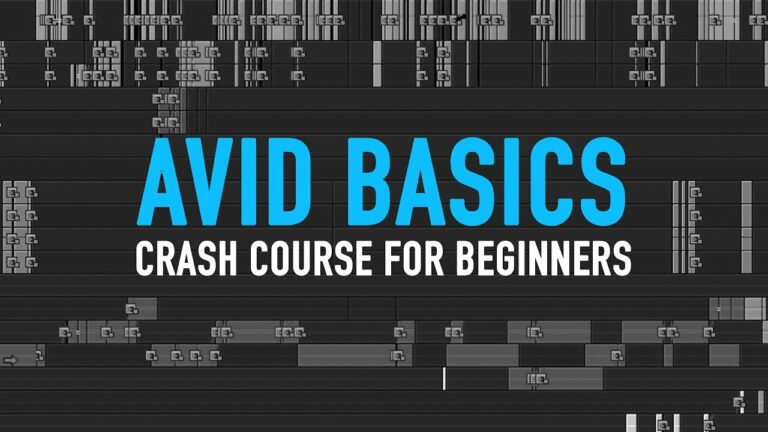 Avid for beginners! – Crash course in Avid Media Composer – 101 basic tutorial