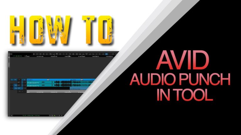 How to Record a Voice Over in Avid