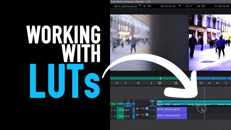 How to work with LUTs (Lookup Tables) – Avid Media Composer Tutorial