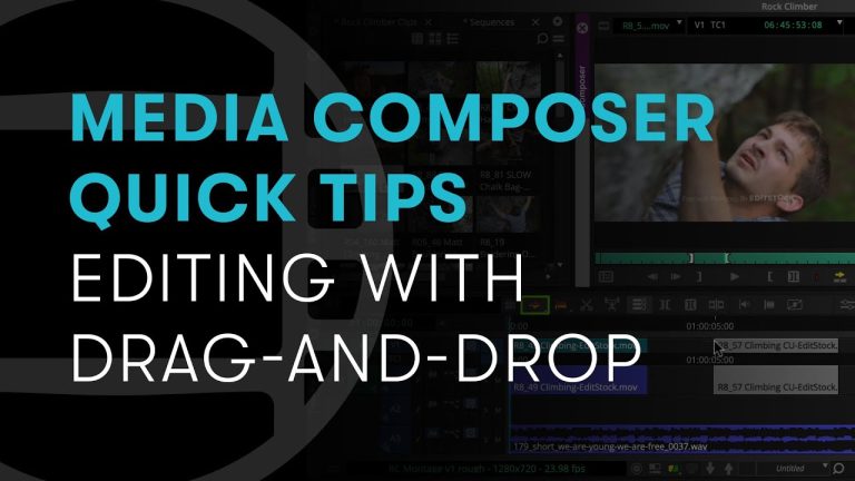 Media Composer Quick Tips: Editing with Drag and Drop