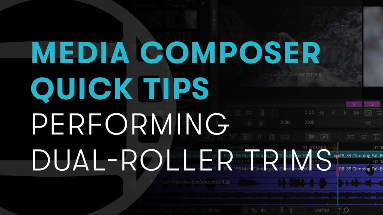 Media Composer Quick Tips: Performing Dual-Roller Trims