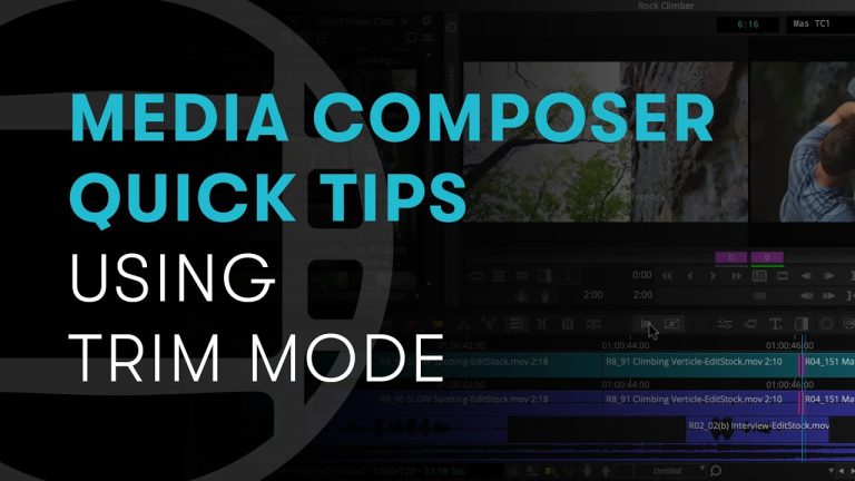 Media Composer Quick Tips: Using Trim Mode