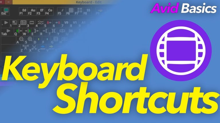 Avid Basics – Keyboard shortcuts (Cutdown)