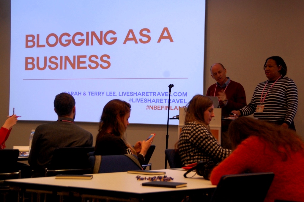 Bli en bättre resebloggare: Terry och Sarah berättar om "Blogging as a business"