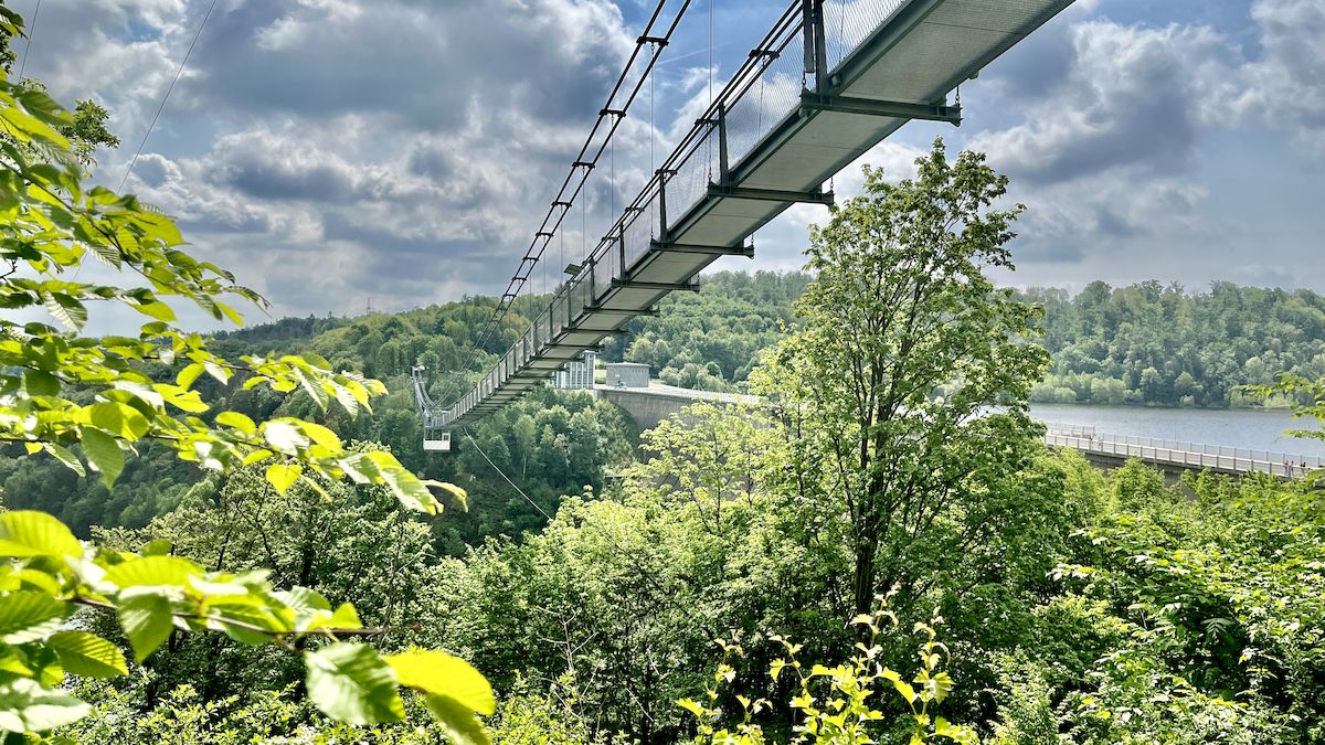 Göra i Sachsen-Anhalt - Tysklands längsta hängbro