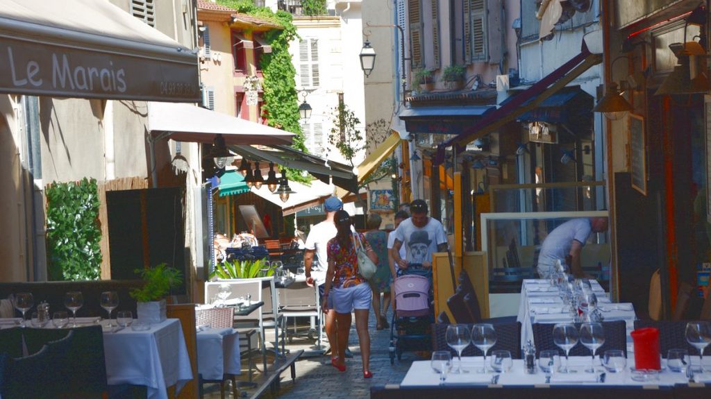 Cannes gamla stan