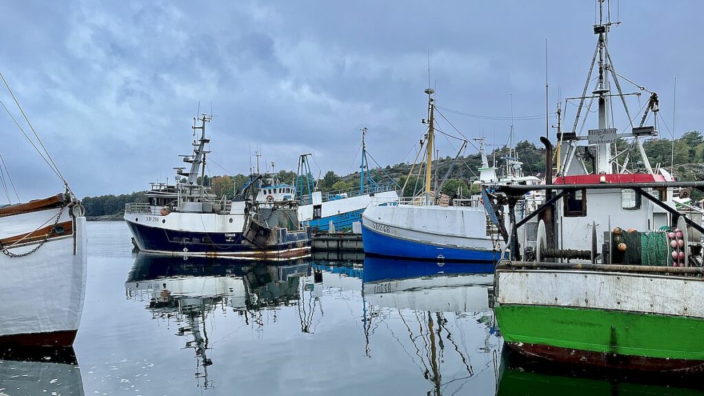 Göra i Grebbestad - fiskebåtar