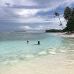 Maldiverna och den lokala ön Thulusdhoo