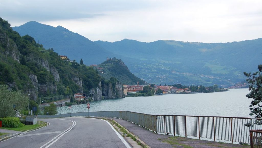 Iseosjön Italien