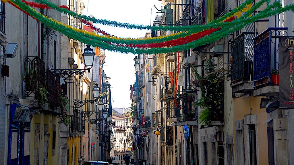 Lissabon, Portugal, en av Europas äldsta städer