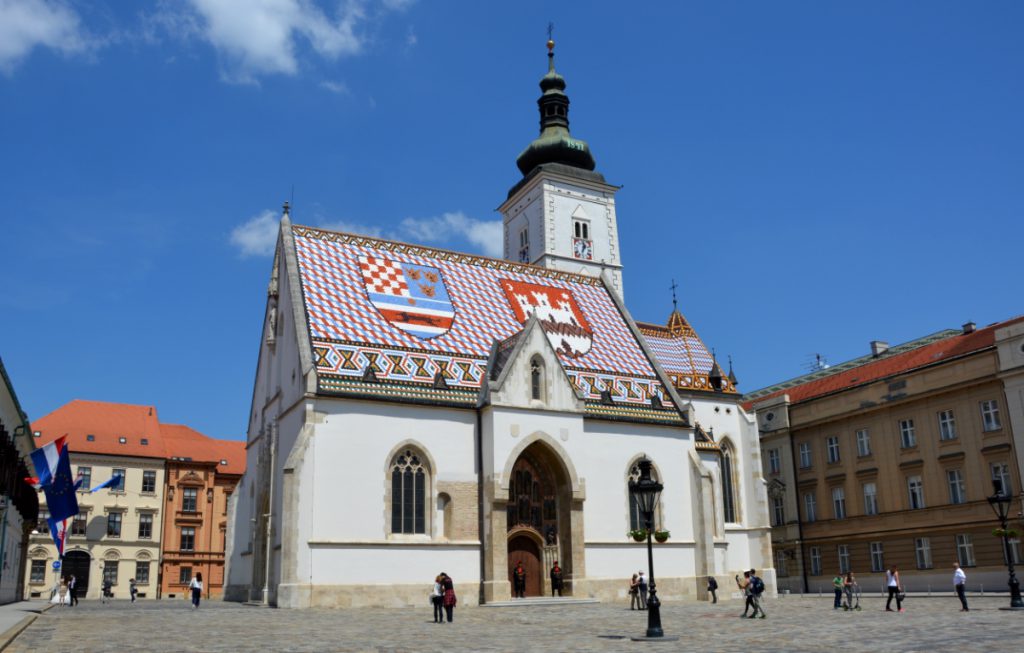 Kyrkan i Gradec i Zagreb
