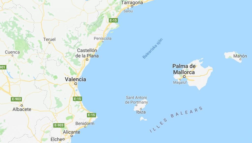 Mallorca karta