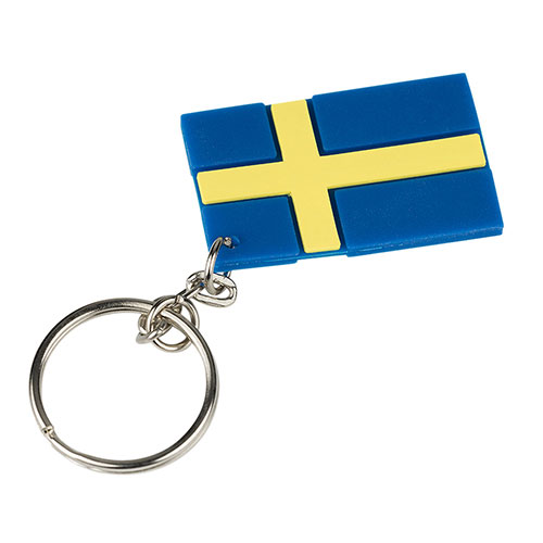 Nyckelring svenska flaggan