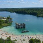 Rummu stenbrott i Estland – fängelse blev badparadis
