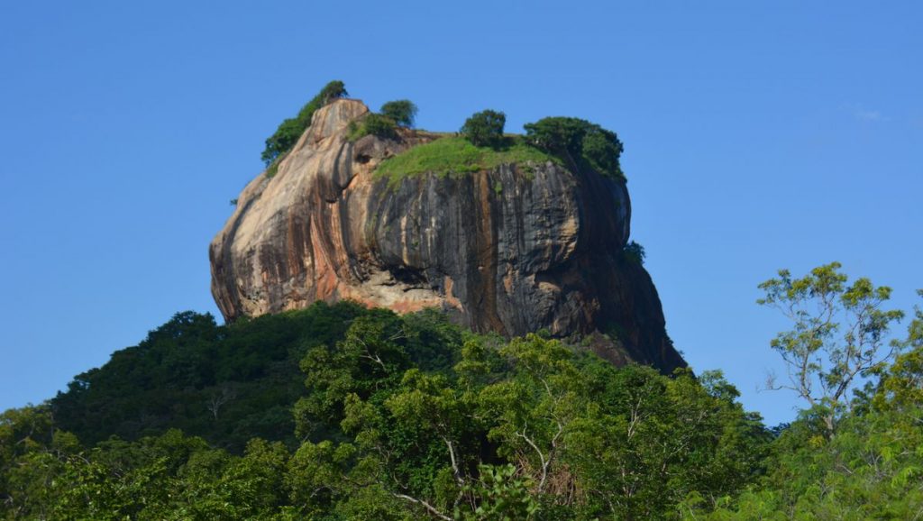 Lejonberget i Sri Lanka