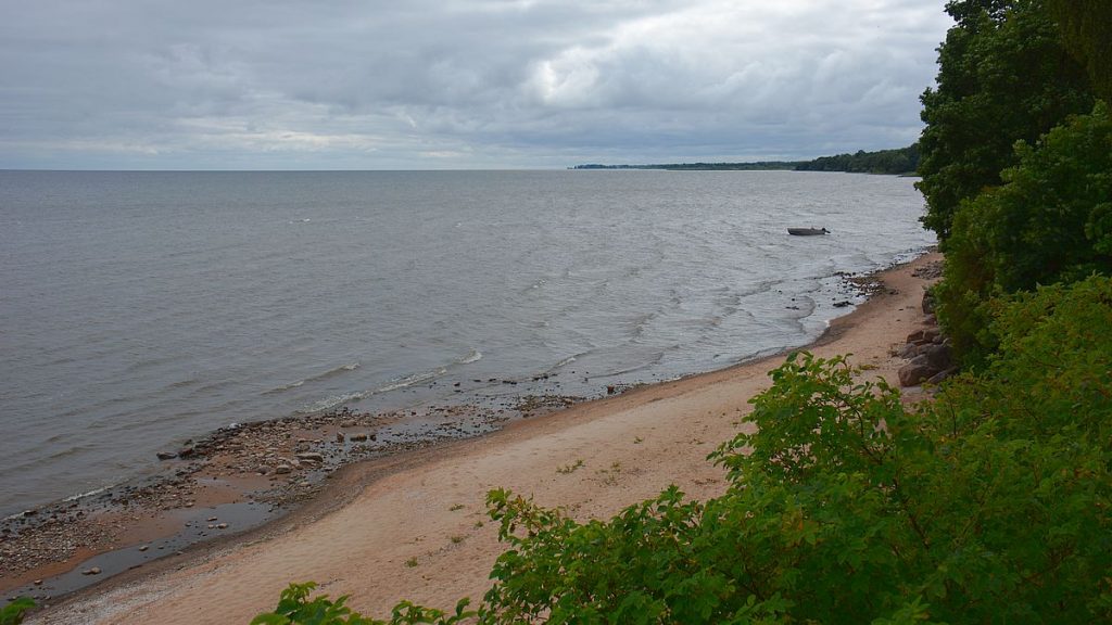 Stranden vid Kallaste